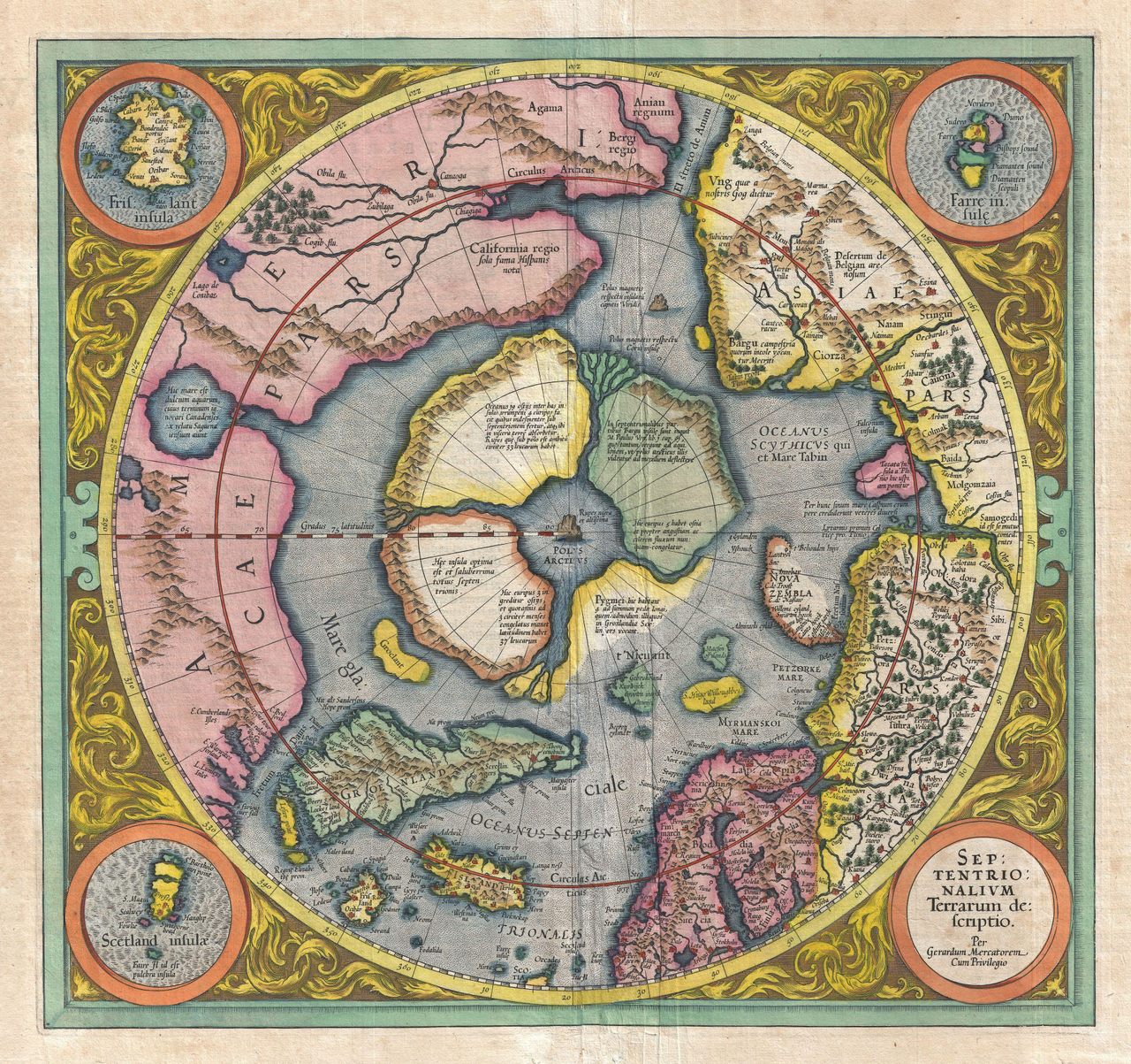 Mercator in het Noordpoolgebied