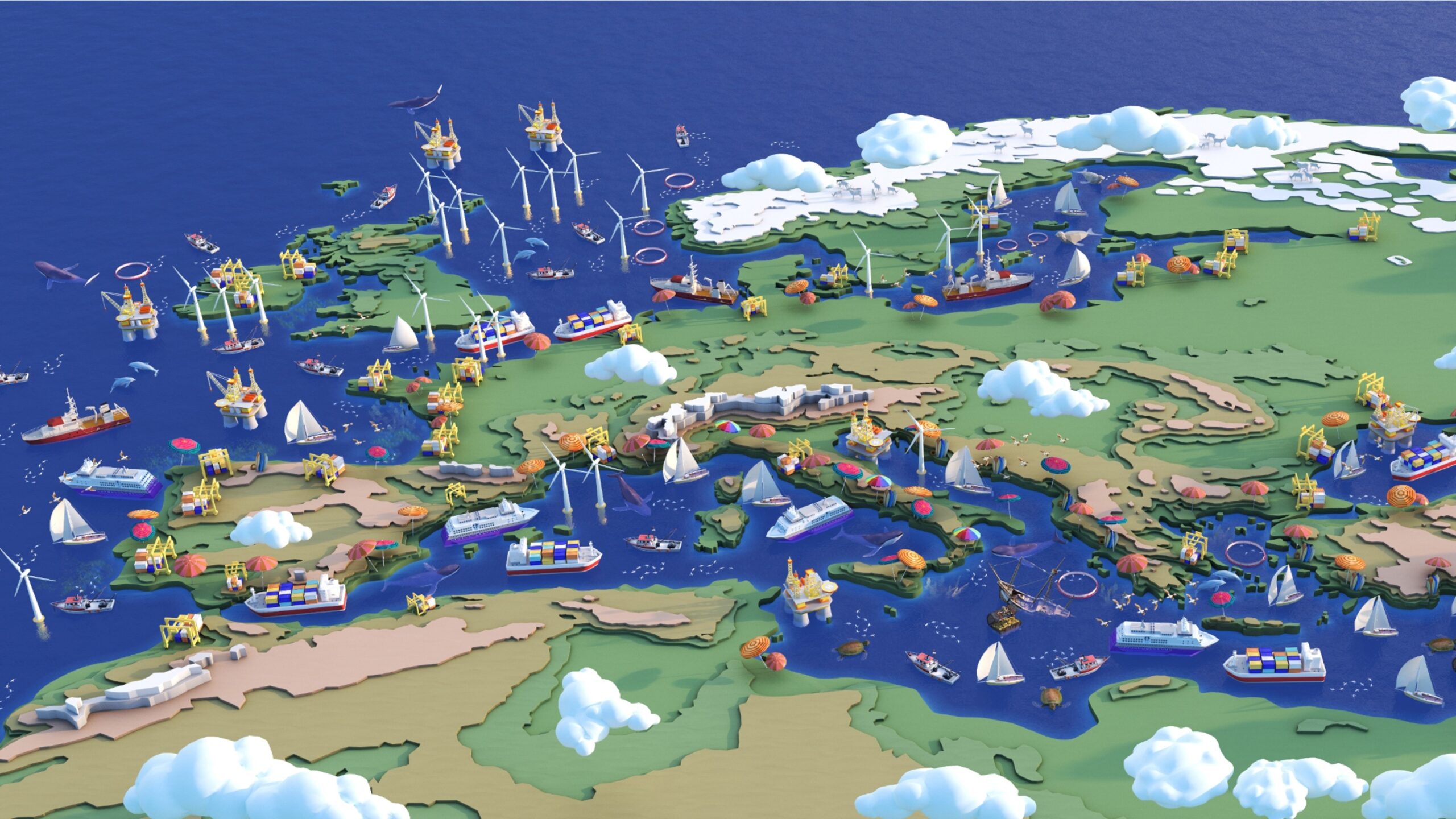 Mariene ruimtelijke planning op de Noordzee