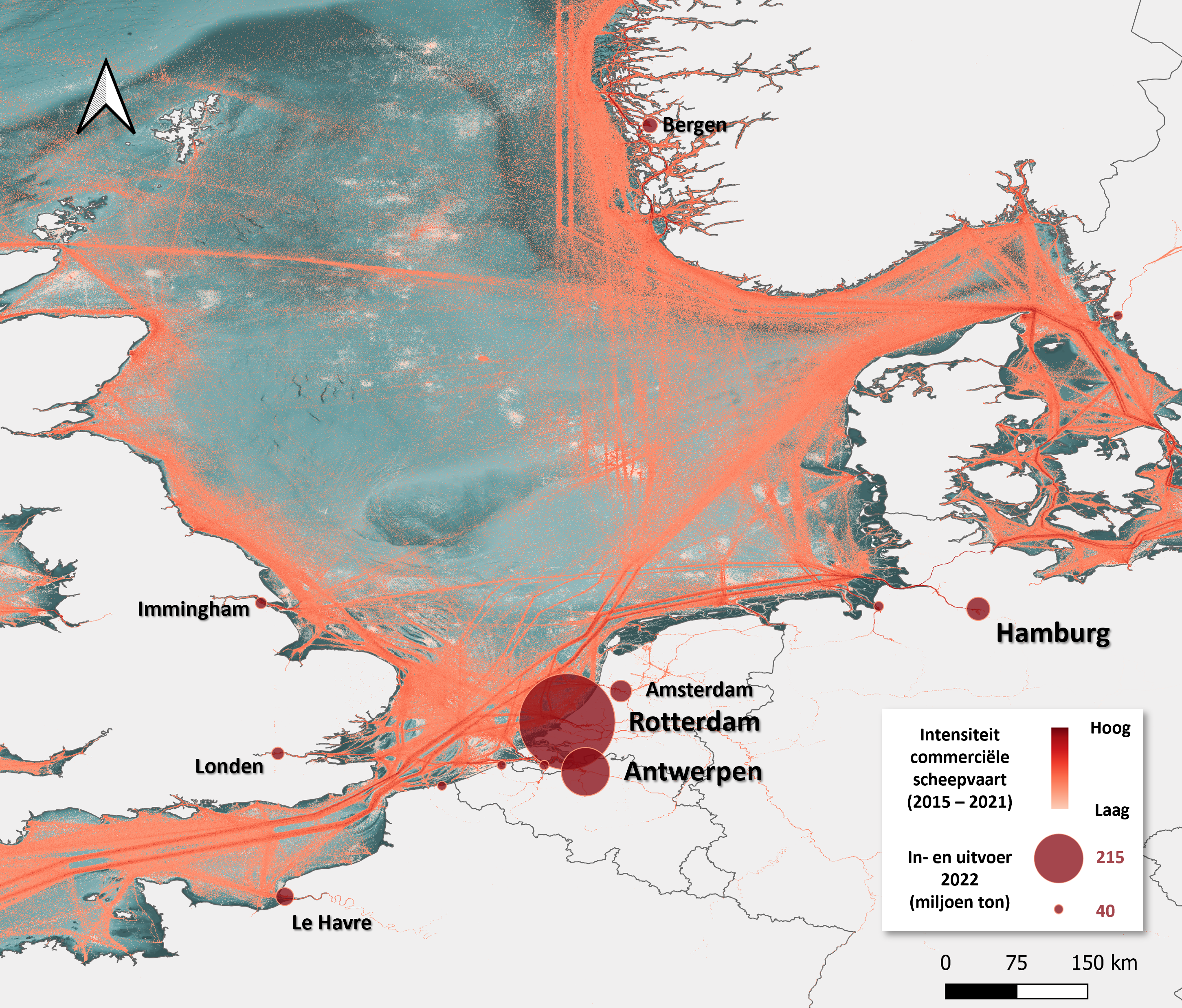 INFOGRAPHIC: De Noordzee als poort naar de wereld